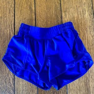 Lululemon hotty hot shorts! size 2 and length regular!